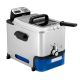 Tefal FR8040 Fritteuse, Fassungsvermögen 3,5 l, Farbe Schwarz, Edelstahl, Leistung 2300 W, Abmessungen 34,8 cm x 46,4 cm