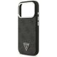 6. Guess 4G Triangle Logo MagSafe Hülle für iPhone 17 Pro - Schwarz