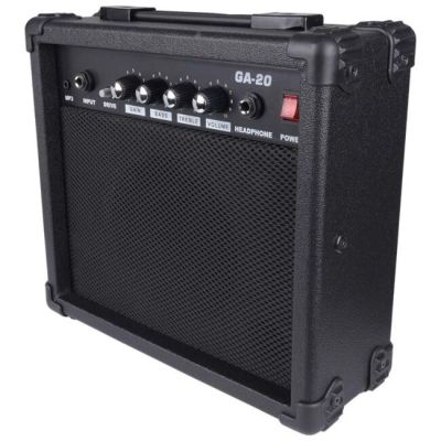 7. V-TONE EAG SET BK elektrische Akustikgitarre + Verstärker