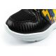 6. Leomil Kinder-Sportschuhe Pokémon-Sneaker, leicht, mit Klettverschluss und LED-Beleuchtung, schwarz-gelb