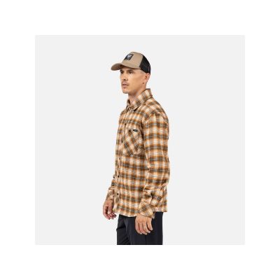 4. Herrenhemd ROSSIGNOL RANCH PLAID SHIRT grau