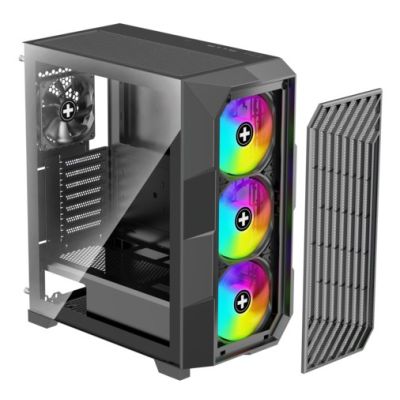 6. Xilence Performance A+ BREEZE II Midi-Turm Schwarz