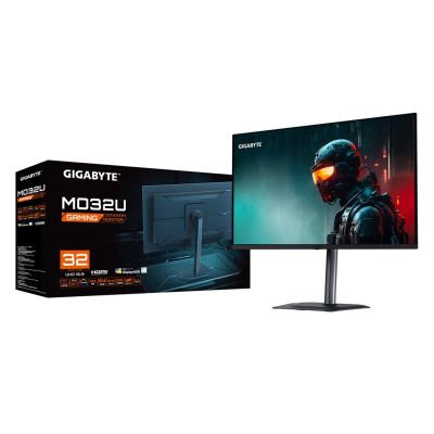 6. Gigabyte MO32U 80 cm (31,5 Zoll) 4K OLED Gaming-Monitor 16:9 HDMI/DP/USB-C 165 Hz 0,03 ms AMD FreeSync
