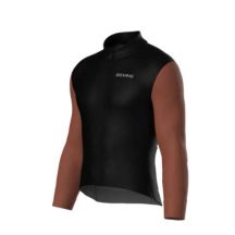 Biemme CLIMB Langarmshirt, schwarz/rostfarben, Größe M