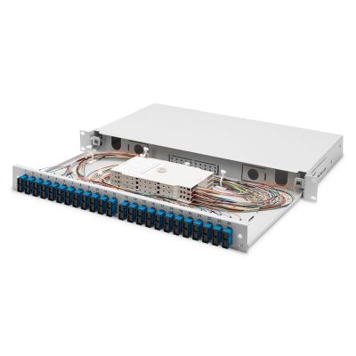 8. Digitus Glasfaserpanel, mit Zubehör, SC, OS2