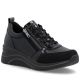 Schwarze Damen-Keilsneaker Remonte Rieker D0T22-03