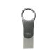 4. Pendrive Silicon Power Mobile C80 128GB Dual USB 3.1/Type-C Silber (SP128GBUC3C80V1S)