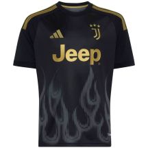 adidas Juventus 26/27 Auswärtstrikot für Kinder, schwarz, KB8844