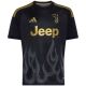 adidas Juventus 26/27 Auswärtstrikot für Kinder, schwarz, KB8844