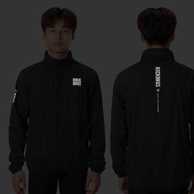 11. Rockbros TLWT002 ROAD TO SKY L Fahrrad-Windjacke - Schwarz