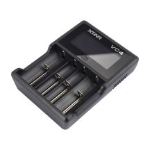 XTAR-LADEGERÄT FÜR ZYLINDRISCHE LI-ION-VC4-AKKU