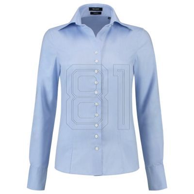 2. Malfini Fitted Blouse W MLI-T22TC blue
