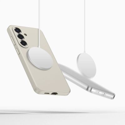 4. Tech-Protect Silikon-MagSafe-Hülle für Samsung Galaxy S26 – Beige
