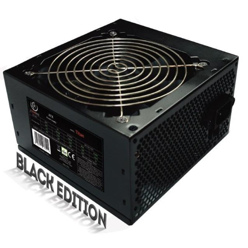 Rebeltec Titan 700W Netzteil, 120mm leise + Kabel (2xMolex, 4xSATA, 2xCPU, 1+1xPCIE, 1xpinATX)