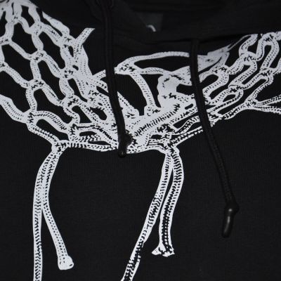 4. Basketball K1X Net Hoody Schwarz - KXM241-013-1