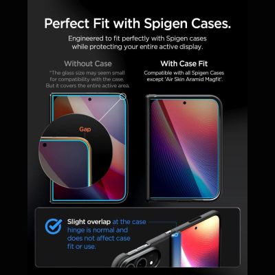 7. Spigen Glas.tR EZ Fit Pro HD AC Sichtschutzglas aus gehärtetem Glas für iPhone Duo