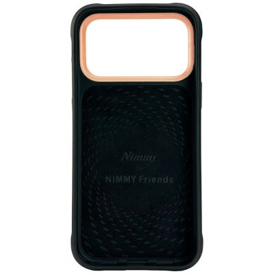 5. Nimmy Cool&Cute 2.0 Gorilla-Hülle für iPhone 17 Pro Max – Schwarz