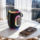 3. Dudao Y22 Kabelloser Lautsprecher mit RGB-Hintergrundbeleuchtung, Bluetooth 5.3 – Schwarz