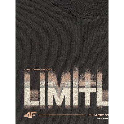 6. Herren-T-Shirt mit Aufdruck, regulär, Größe 4F 4FRSS26TTSHM4227-20S