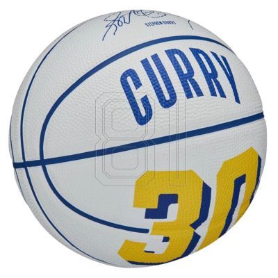 6. Wilson NBA Player Icon Stephen Curry Miniball WZ4007401XB