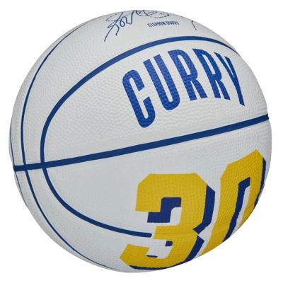 6. Wilson NBA Player Icon Stephen Curry Miniball WZ4007401XB