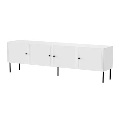4D-TV-Schrank PALAZZO BIS 201x40x60 weiß matt