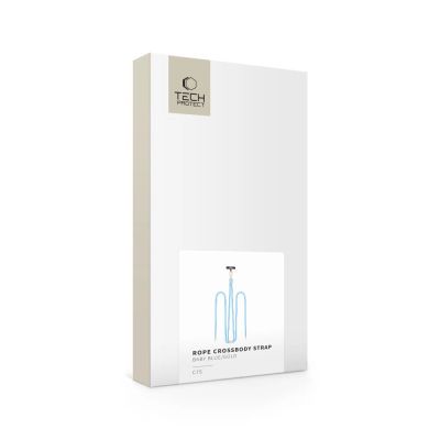 4. Tech-Protect C7S Seil-Umhängegurt – blau