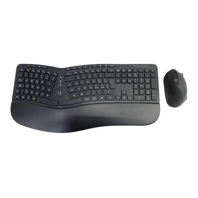 6. CONCEPTRONIC ERGO Layout IT Kabellose Tastatur + Maus