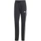 adidas Essentials 3-Streifen French Terry Damenhose mit Bündchen, Schwarz JD5302