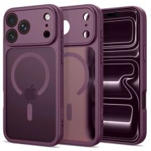 Tech-Protect BasicMag MagSafe Hülle für iPhone 17 Pro Max / 18 Pro Max – Burgunderrot Matt