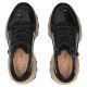 5. Damen-Keilsneaker aus Lackleder, schwarz, Filippo DP7988