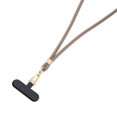 4. 3mk EasyClip Elite Smartphone-Lanyard – Beige
