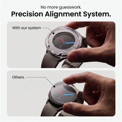 5. Tech-Protect Easy Set+ 2er-Pack Schutzglas für Samsung Galaxy Watch Ultra 47 mm