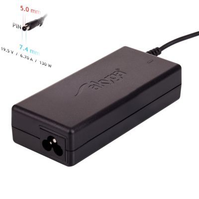 Akyga AK-ND-57 Netzteil für DELL-Notebooks (19,5 V; 6,75 A; 130 W; 7,4 mm x 5 mm)