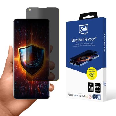 3mk Silky Matt Privacy™ Displayschutzfolie für OnePlus 9 Pro