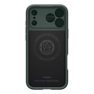 3. Spigen Optik Armor MagSafe Case für iPhone 17 Pro - Grün