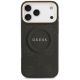 3. Guess Peony Hot Stamp MagSafe Case für iPhone 17 Pro Max - Schwarz