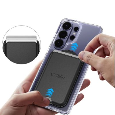 4. Tech-Protect CH02 MagWallet MagSafe Magnetische Geldbörse für Handys - Schwarz