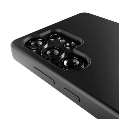 8. Puro Icon Mag Silikonhülle mit MagSafe für Samsung Galaxy S25 Ultra – Schwarz