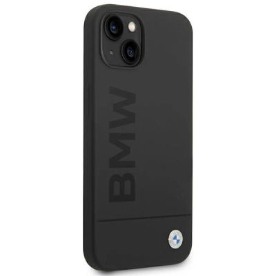 5. Hülle BMW BMHMP14MSLBLBK iPhone 14 Plus 6.7 "schwarz / schwarz Hardcase Silikon Signature Logo Magsafe