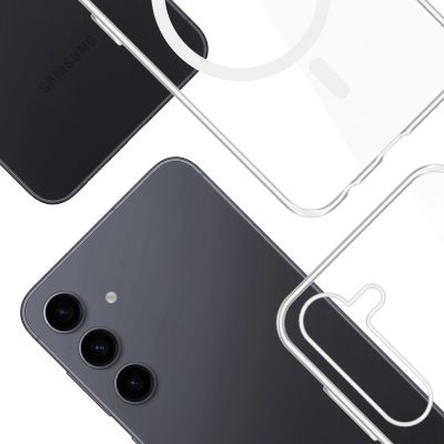 10. 3mk Clear MagCase Hülle für Samsung Galaxy S24+ - transparent