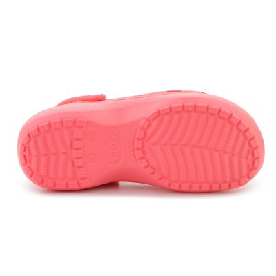 7. CROCS CLASSIC PLATFORM CLOG GUAVA 206750-6UI