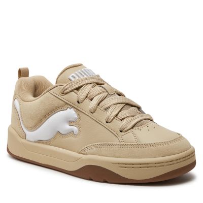 3. Puma Park Lifestyle Herren Sneakers stylische Sportschuhe beige (395022-02)