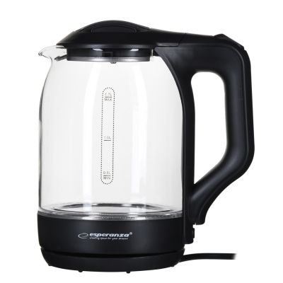 16. Esperanza YUKON EKK025K Wasserkocher (1500W 1,7l; transparent)