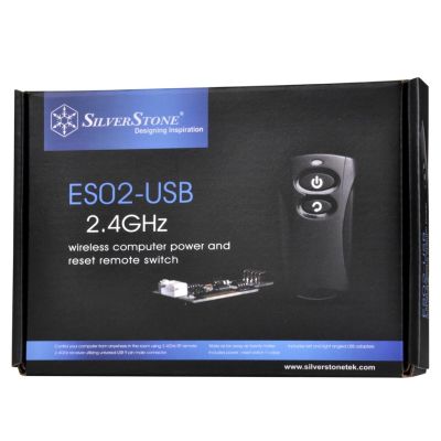 10. Silverstone ES02-USB RF Drahtlose PC-Fernbedienung mit Drucktasten