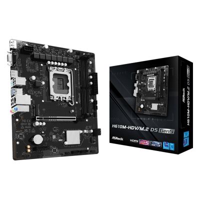 6. Asrock H610M-HDV/M.2 D5 GEN5 Mainboard