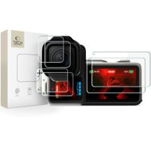 Tech-Protect Glass Fit+ 2-Set Glas + Folie für GoPro Mission 1 / Pro