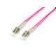 Equip 255517 InfiniBand/Glasfaserkabel 15m LC Beige, Lila