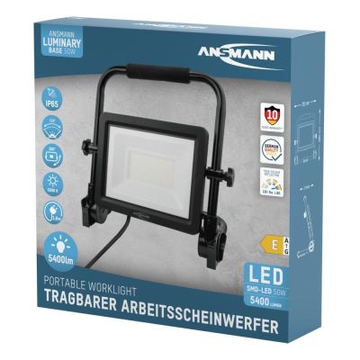 7. Ansmann FL50W-AC Industrieleuchte EEC E (A - G) 50 W 5400 lm Tageslichtweiß 1600-0627