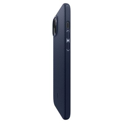 3. Spigen Mag Armor Hülle für iPhone 14 Plus – blau